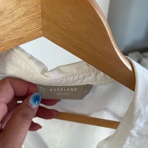 Everlane White Blouse